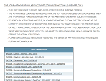 Tablet Screenshot of jobpostings.citywindsor.ca